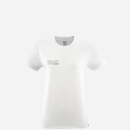 T-shirt femme Millet coupe ajustée L Foggy Dew léger respirant