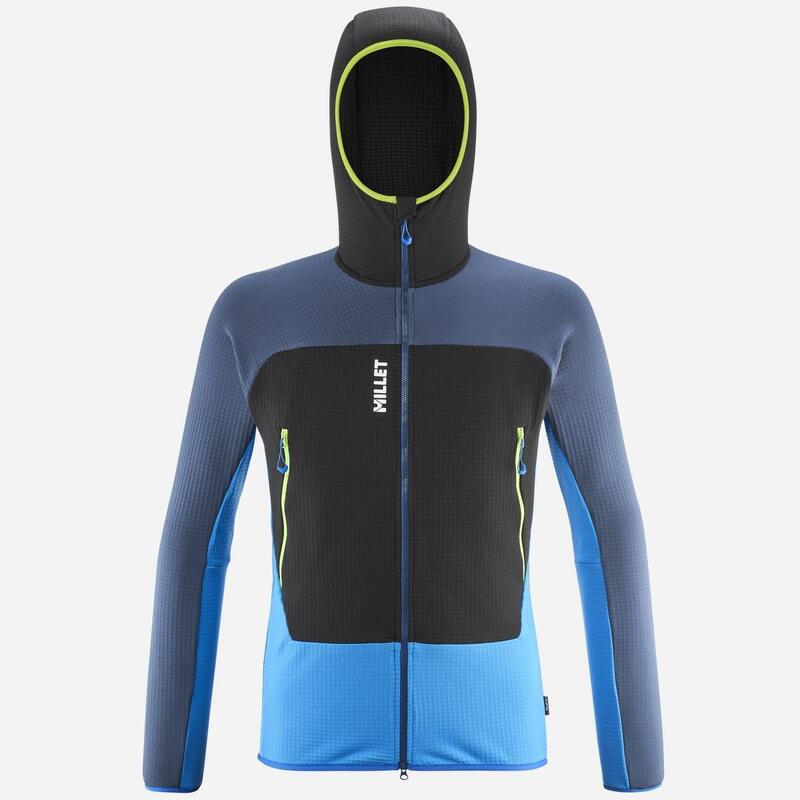 Pile Alpinismo Uomo FUSION GRID HOODIE