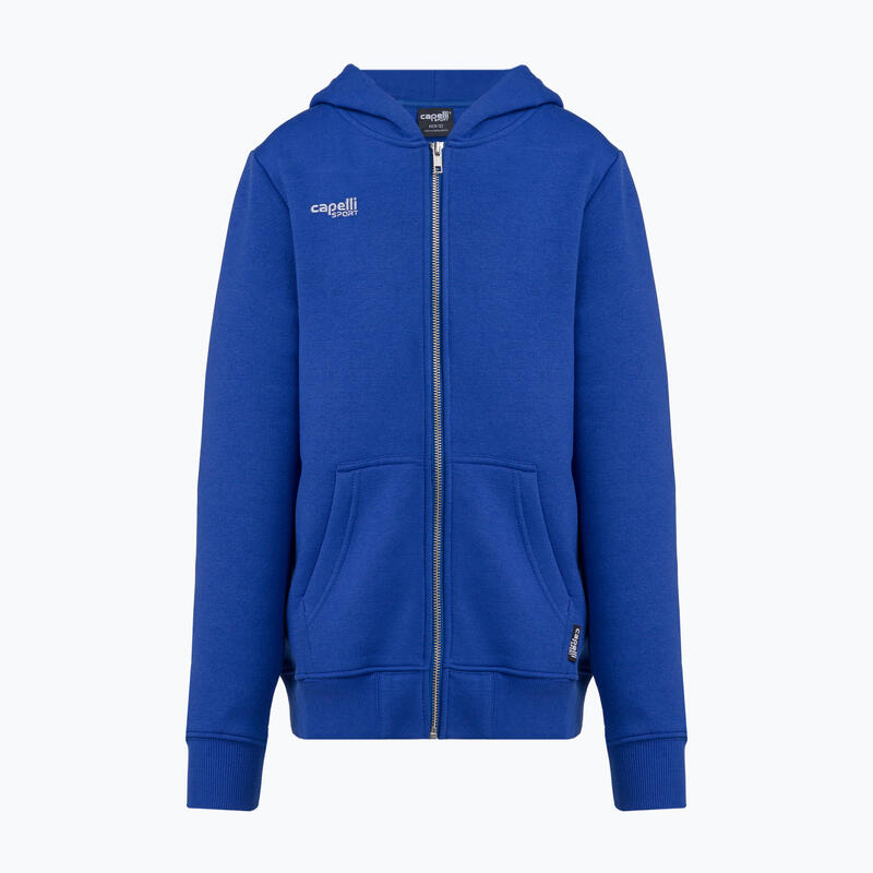 Capelli Basics Youth Zip Hoodie voetbalsweater voor kinderen