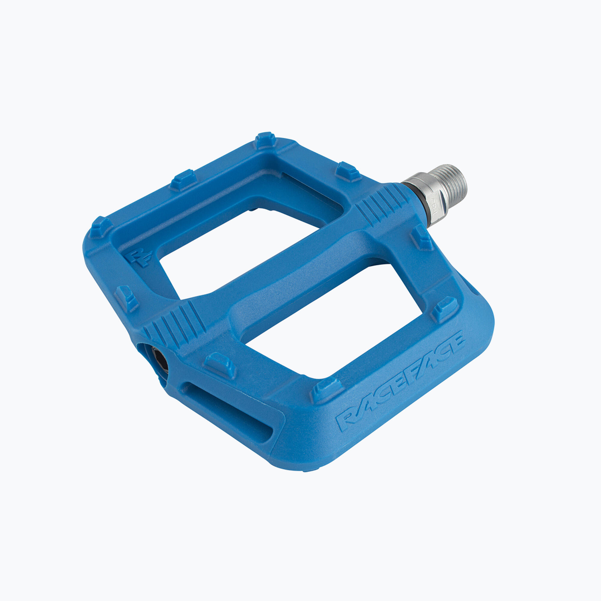Paar Race Face Ride Pedalen Blauw 4/4