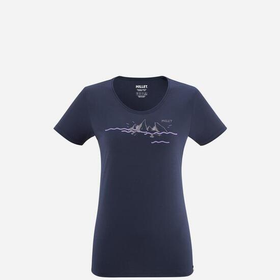 MILLET T-Shirt DIVINO femme Bleu - marine