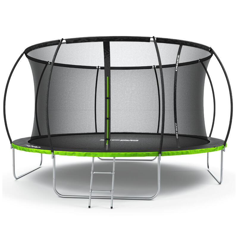 Trampolina ogrodowa Zipro Jump Pro Premium z siatką wewnętrzną 14FT 435cm