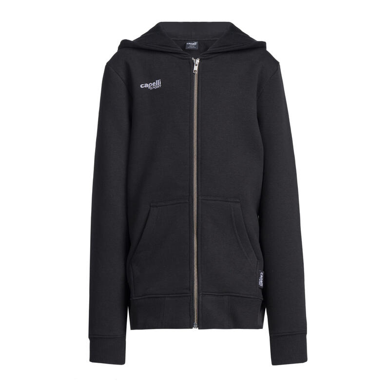 Bluza piłkarska dziecięca Capelli Basics Youth Zip Hoodie