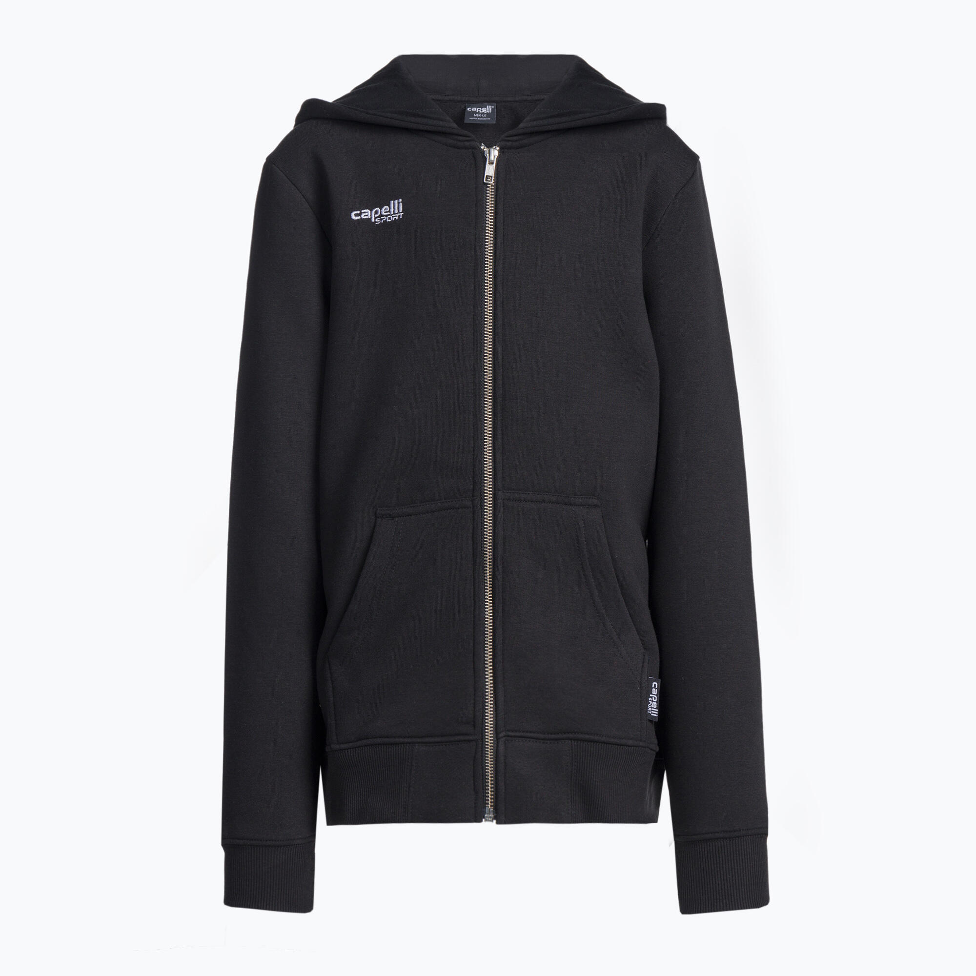 Bluza piłkarska dziecięca Capelli Basics Youth Zip Hoodie 4/4