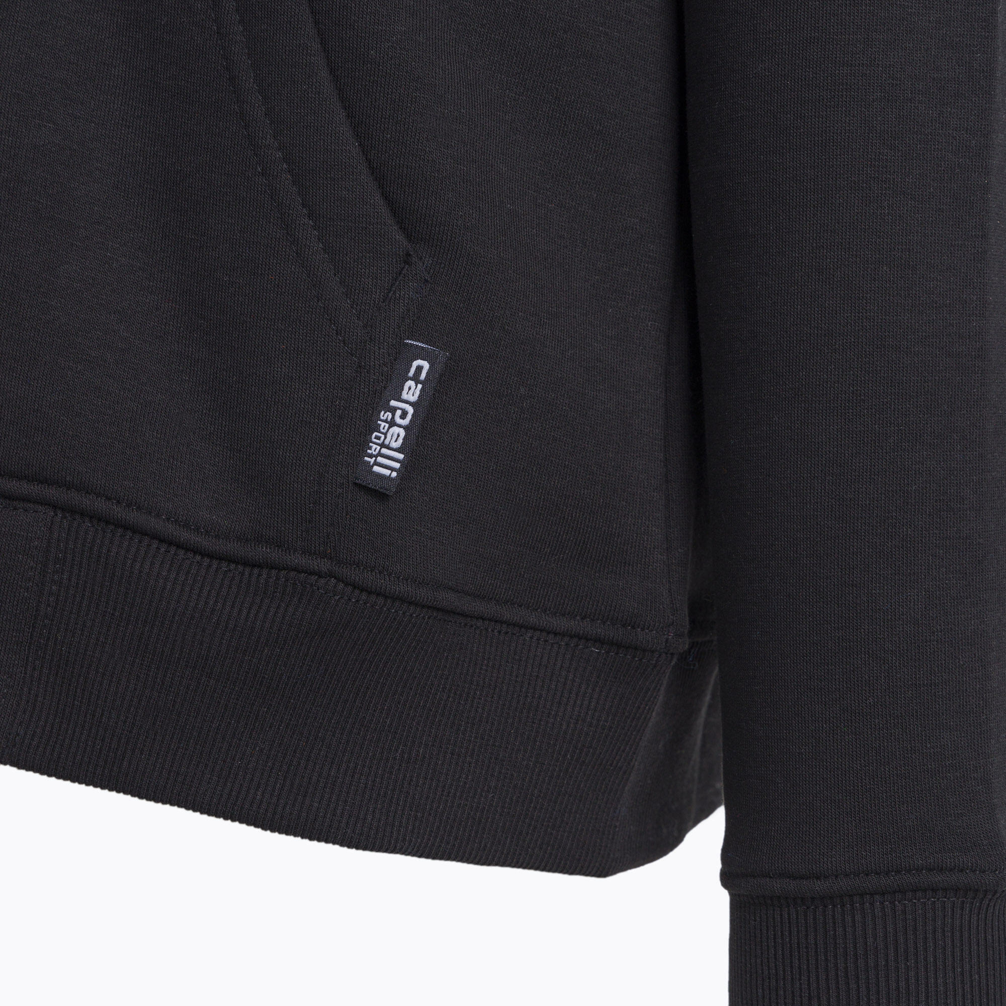 Bluza piłkarska dziecięca Capelli Basics Youth Zip Hoodie 3/4