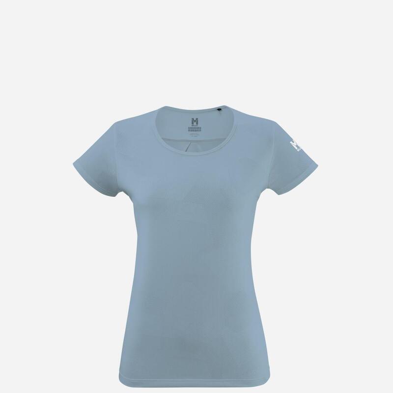 T-Shirt Randonnée Femme HIKING JACQUARD TS SS