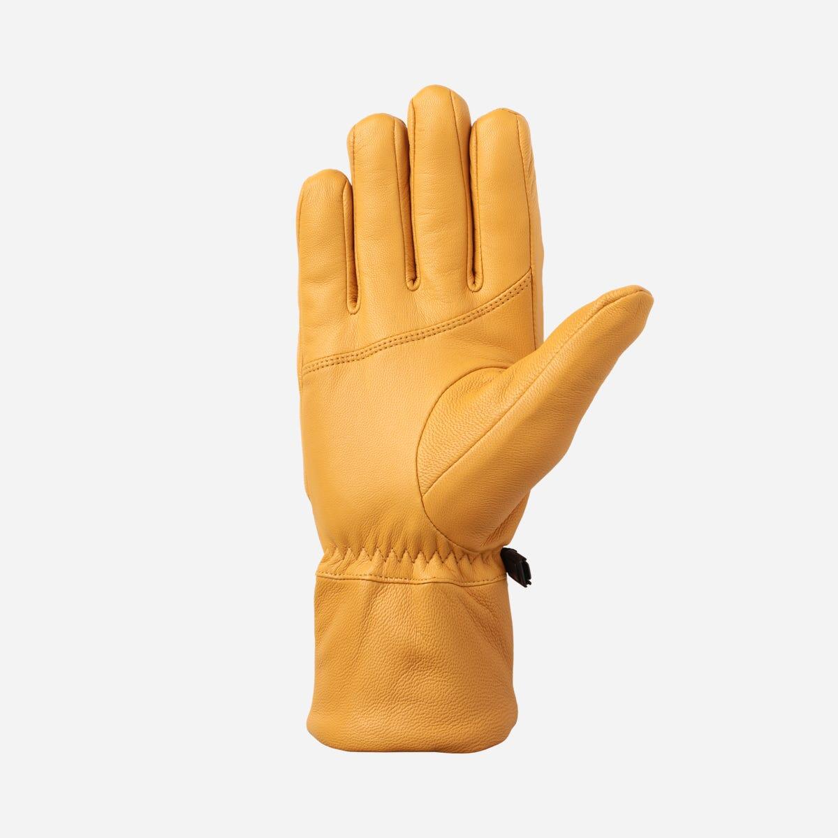 MILLET MILLET Handschoenen LEATHER SHERPA GLOVE HEREN Honey Mustard 2/5