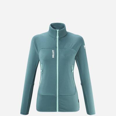 Fleecejas bergbeklimmen voor dames fusion grid