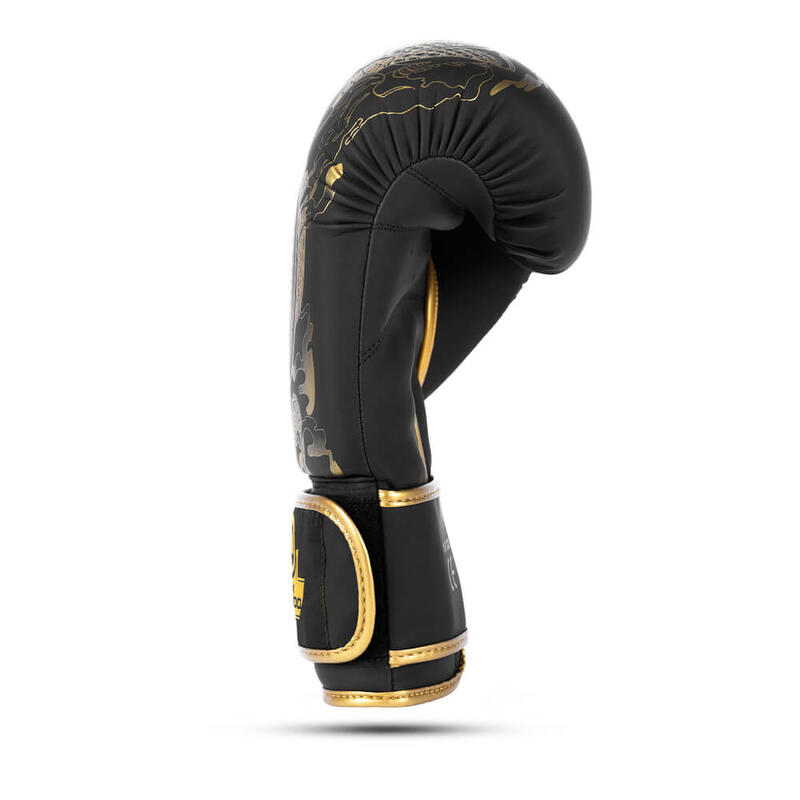Boxerské rukavice DBX BUSHIDO Gold Dragon 12oz