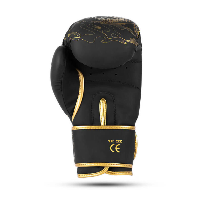 Boxerské rukavice DBX BUSHIDO Gold Dragon 12oz