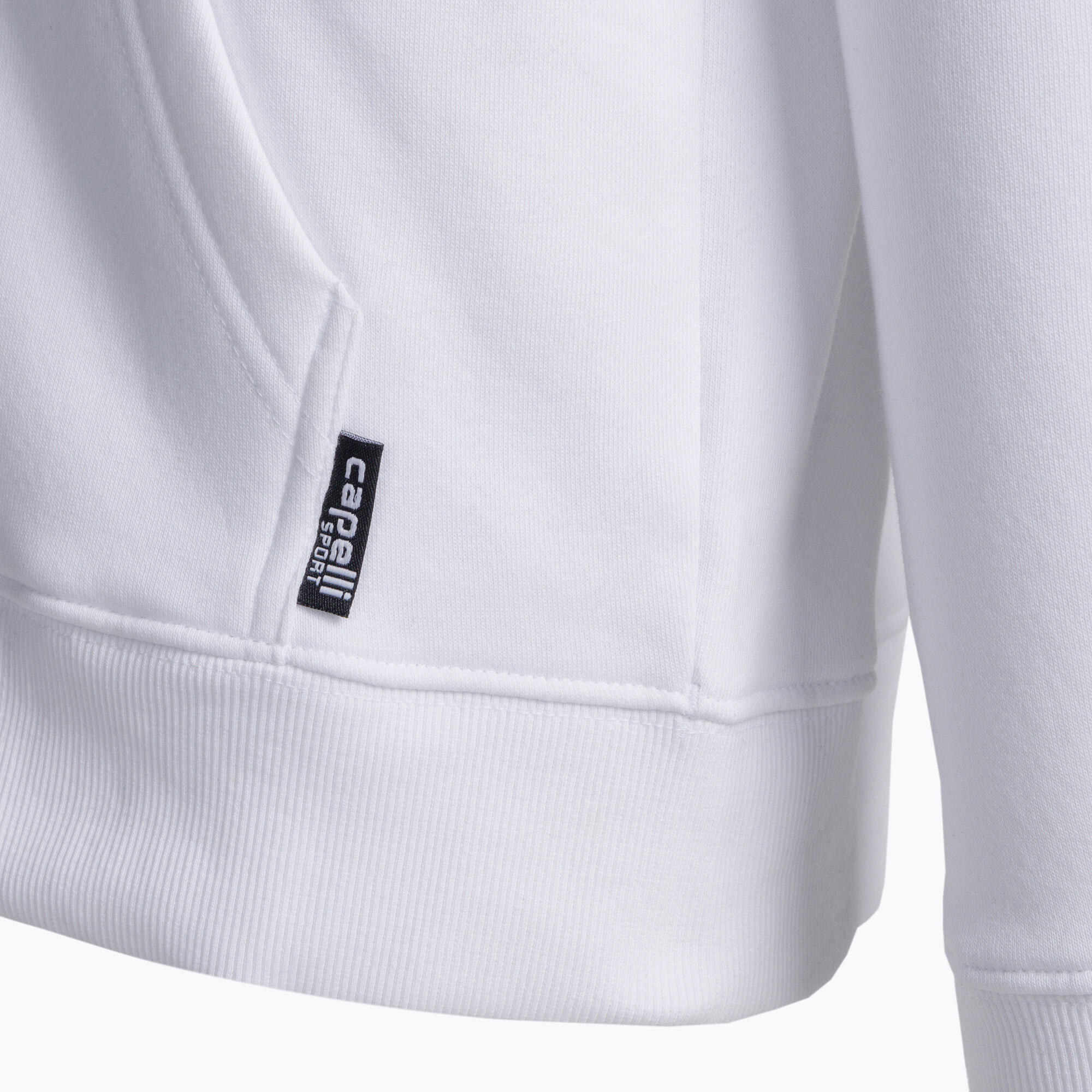 Bluza piłkarska dziecięca Capelli Basics Youth Zip Hoodie 3/4