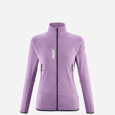 Fleecejas bergbeklimmen voor dames fusion grid