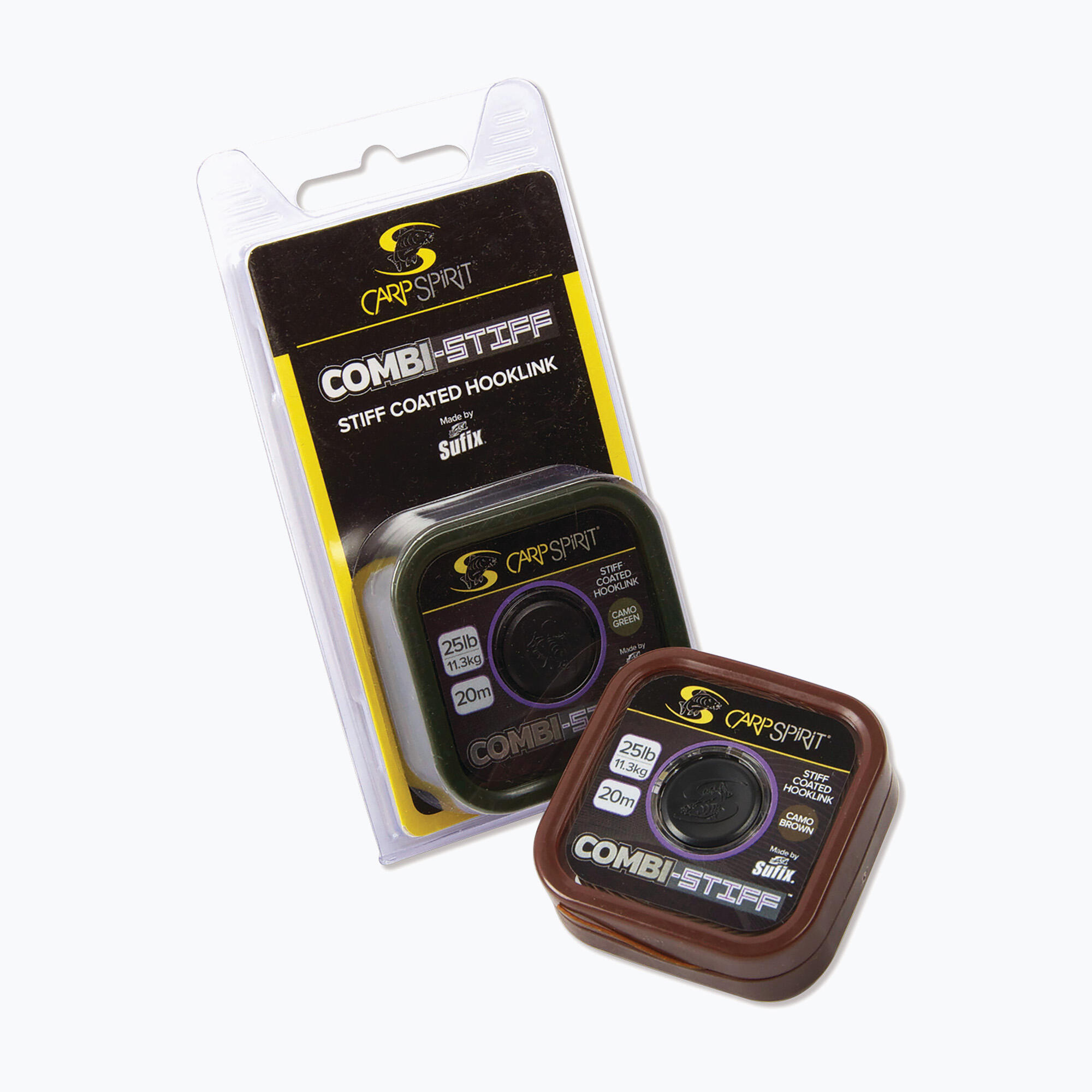 Bas de ligne carpe tressé Carp Spirit Combi Stiff 20M 3/3