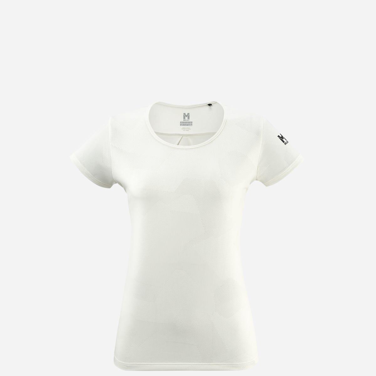 Millet - T-shirt Randonnée Femme Hiking Jacquard - T-shirt Manches Courtes - Beige - 42 M/l - Decathlon