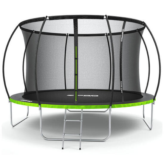 Second Life-Trampolina ogrodowa Zipro z siatką wewnętrzną 12FT 374cm-stan dobry