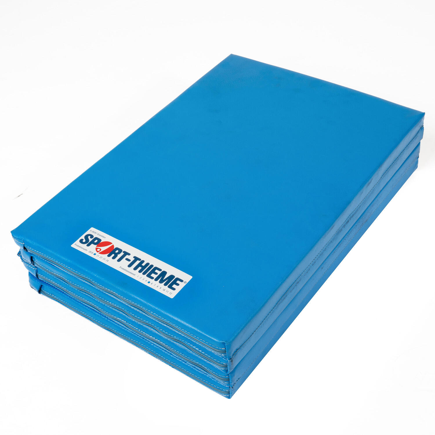 Faltmatte Warm-Up Turnen Unisex Blau 5/5