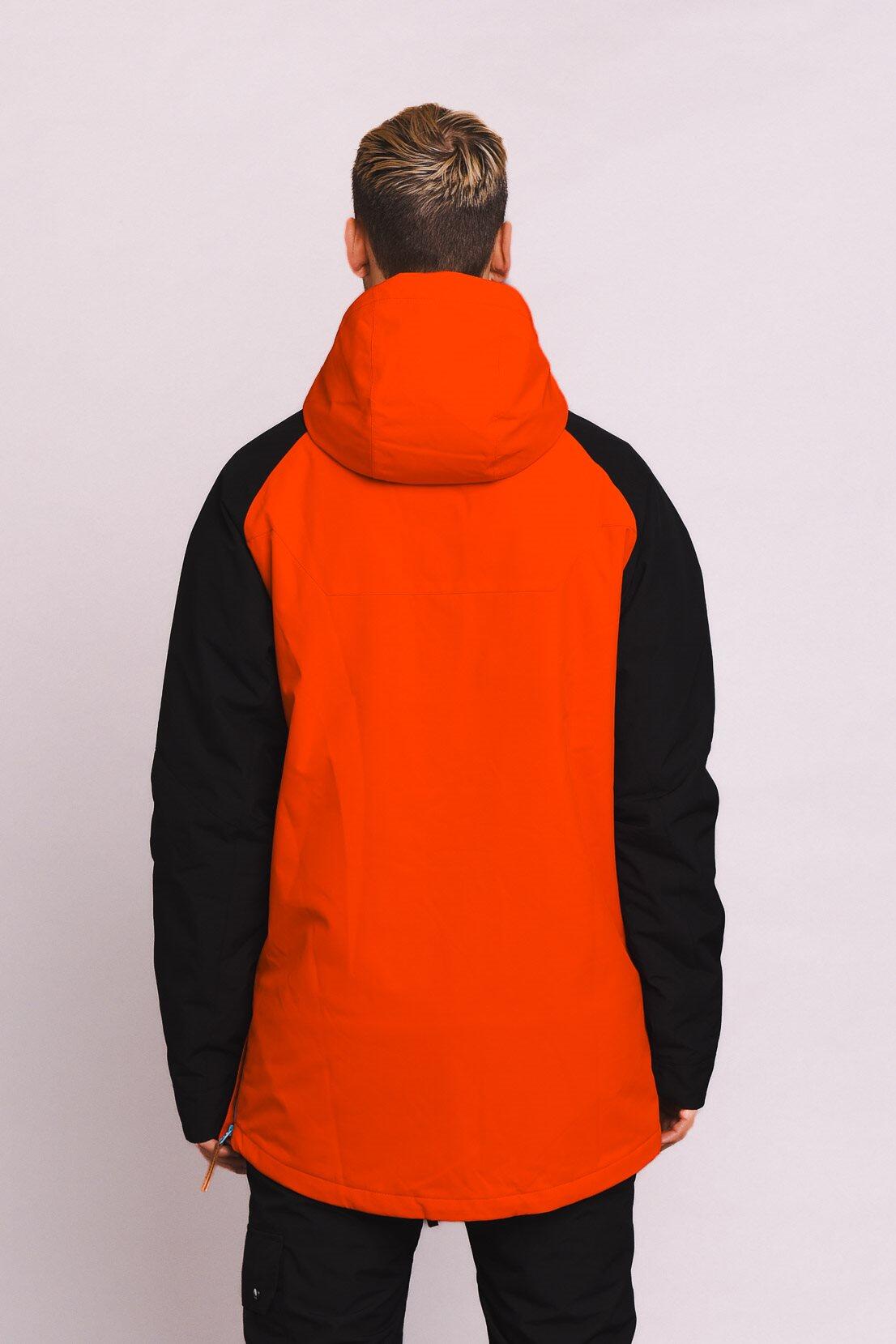 Snow Park Overhead Jacket - White & Red 2/4
