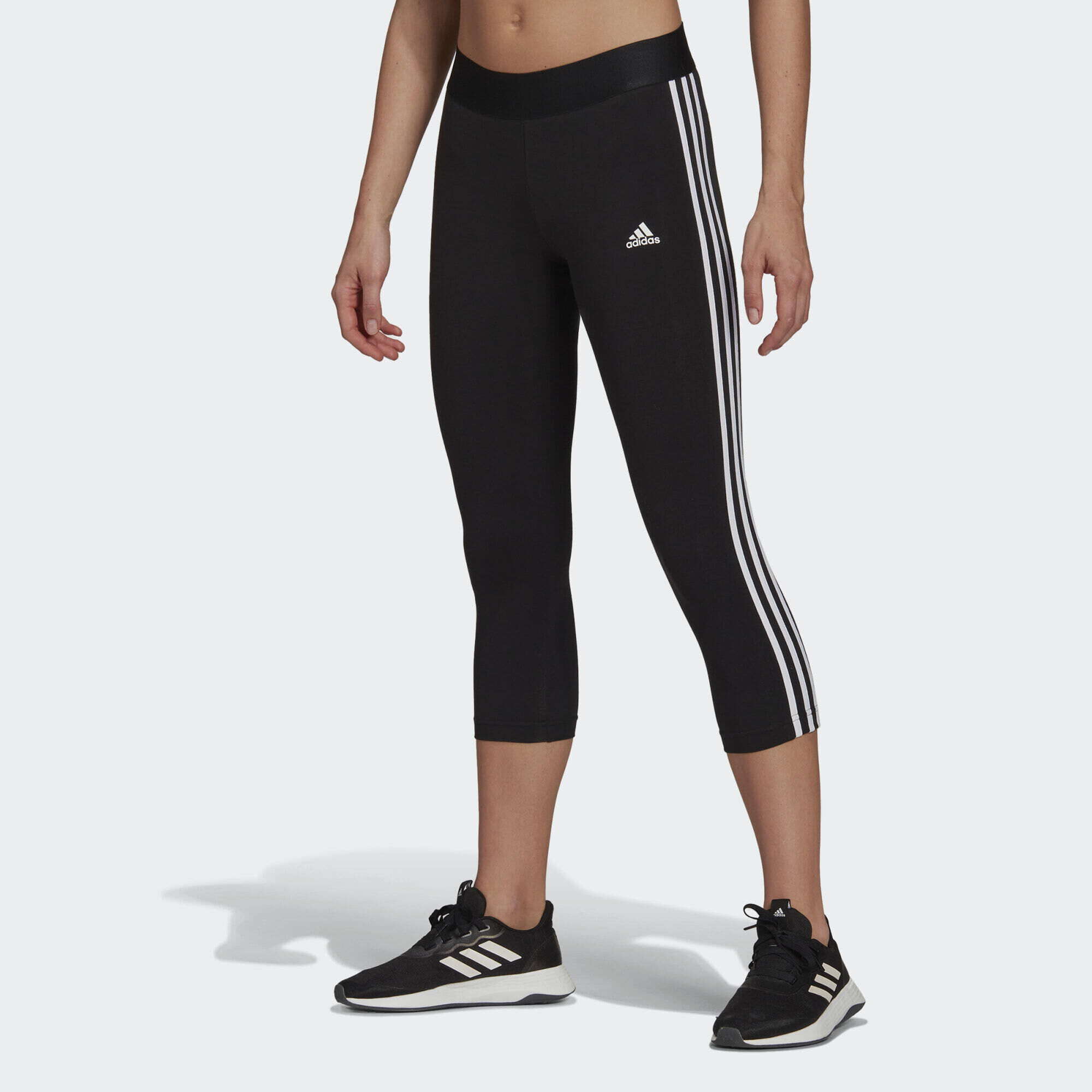 ADIDAS Essentials 3-Stripes 3/4 Length Leggings