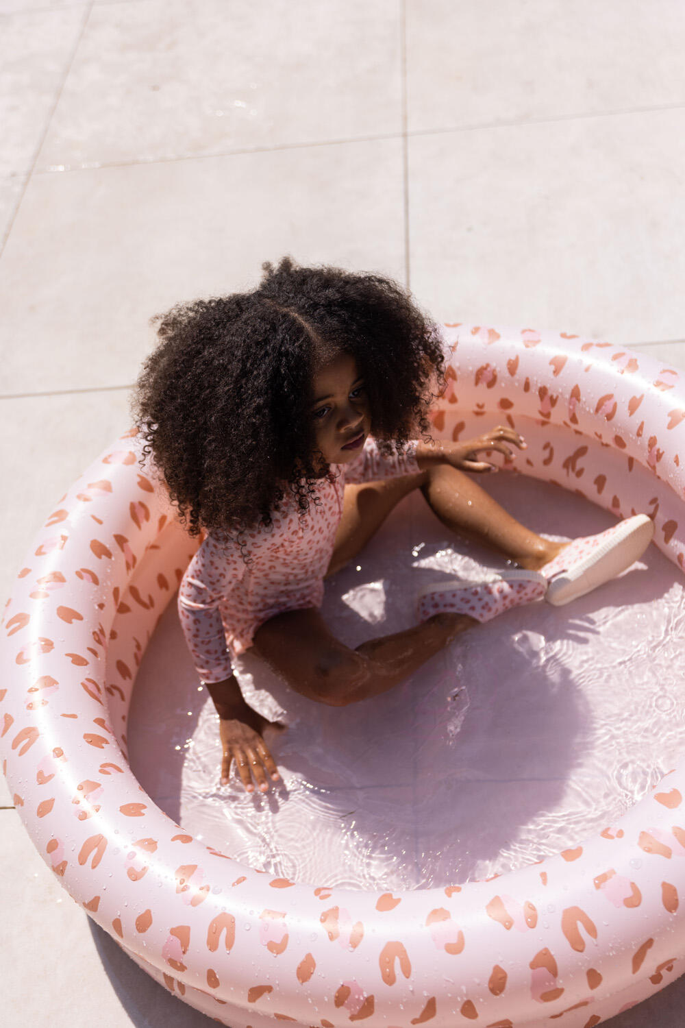 Baby Pool 100cm  Old Pink 2/4