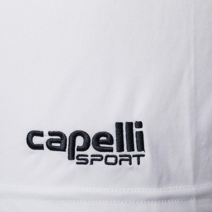 Spodenki piłkarskie dziecięce Capelli Sport Cs One Adult Match white/black XL