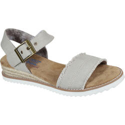 Des sandales Skechers BOBS Desert Kiss, Beige, Femmes