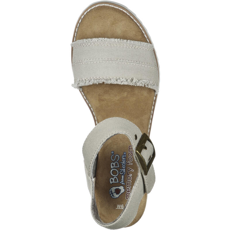 Sandale femei Skechers BOBS Desert Kiss, Bej