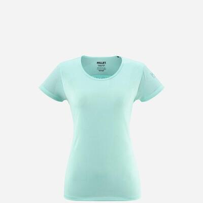 T-shirt wandelen voor dames hiking jacquard