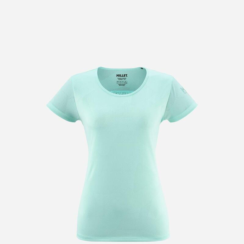 Camiseta Senderismo Mujer HIKING JACQUARD TS SS W