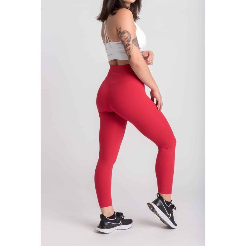 Flux Legging - Aesthetic Wolf - Fitness - Donna - Rosso