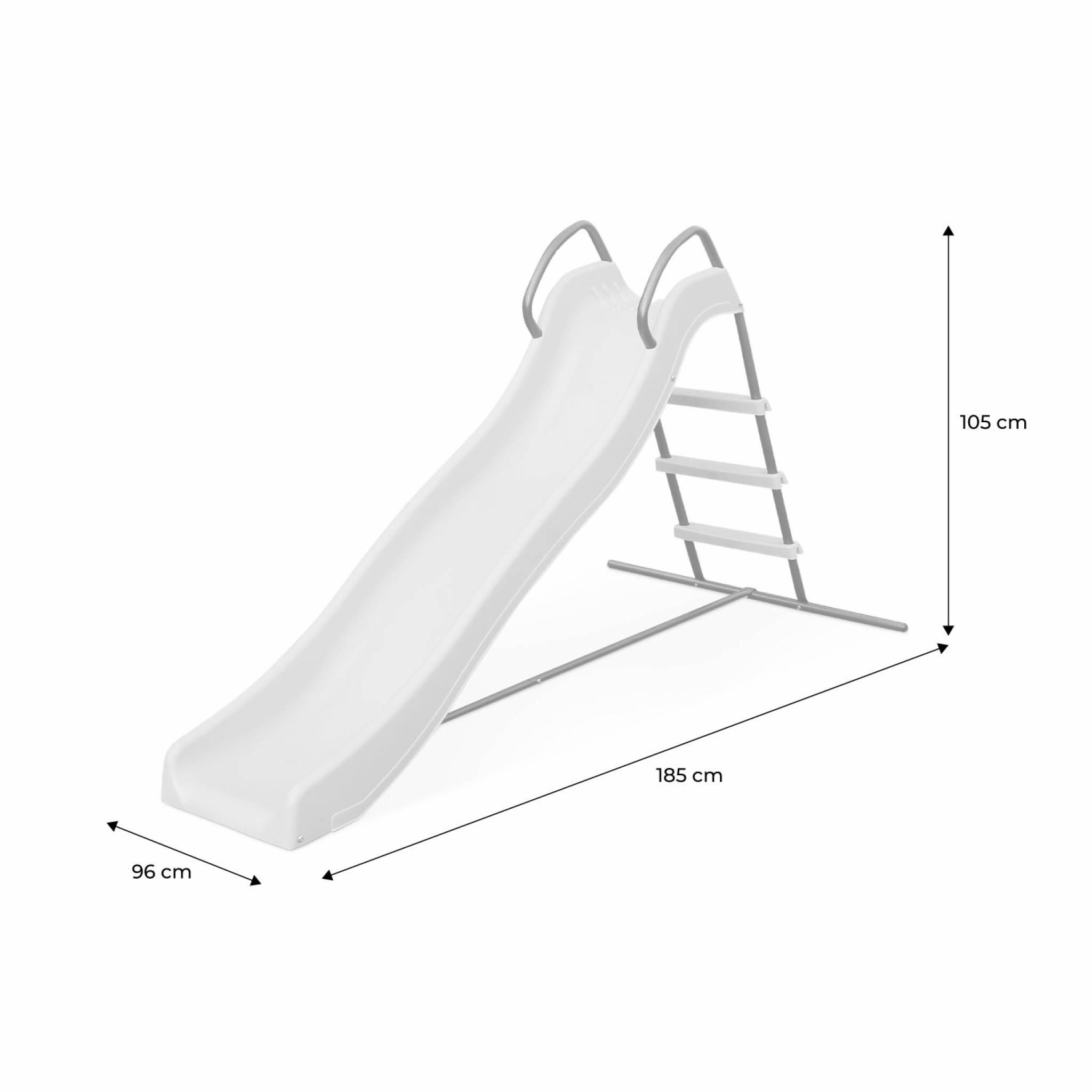 Toboggan Sirocco vert, double vague, structure de jardin, station de jeu 5/5