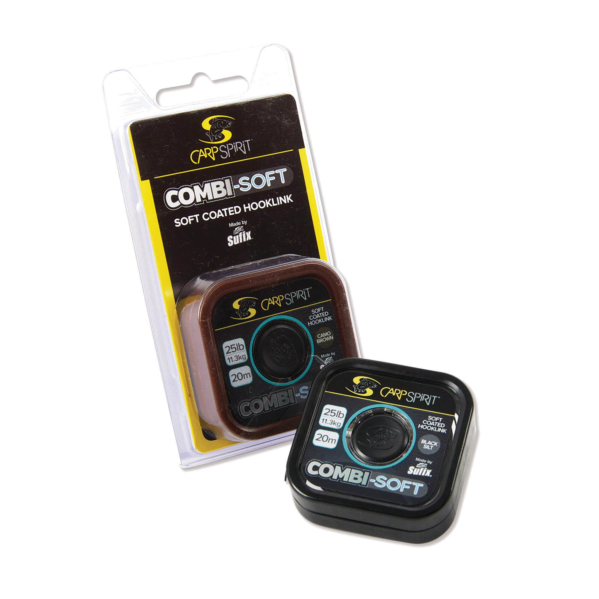 CARP SPIRIT Leader intrecciato per carpe Carp Spirit Combi Soft 20M