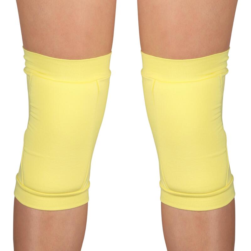 Rodilleras de Gimnasia Rítmica MARIA INDIGO Talle M Amarillo