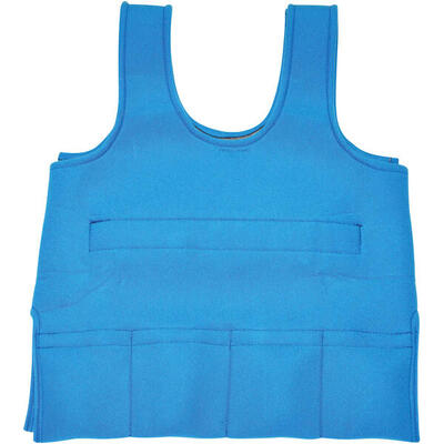 Gewichtsweste Größe S. Blau Fitness / Krafttraining Unisex Blau