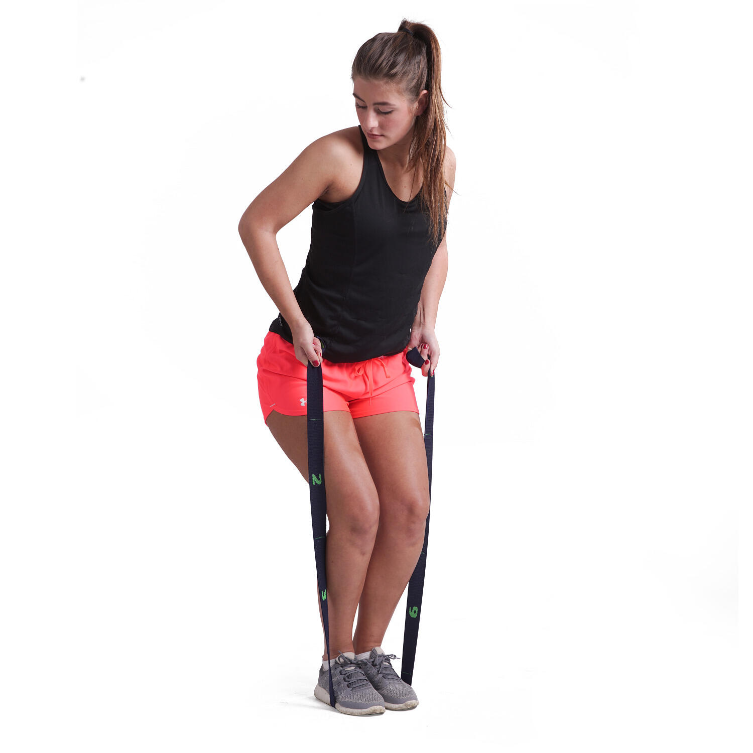 Elastikband 8-Loop 15 kg Fitness / Krafttraining Unisex Blau-Grün 2/5