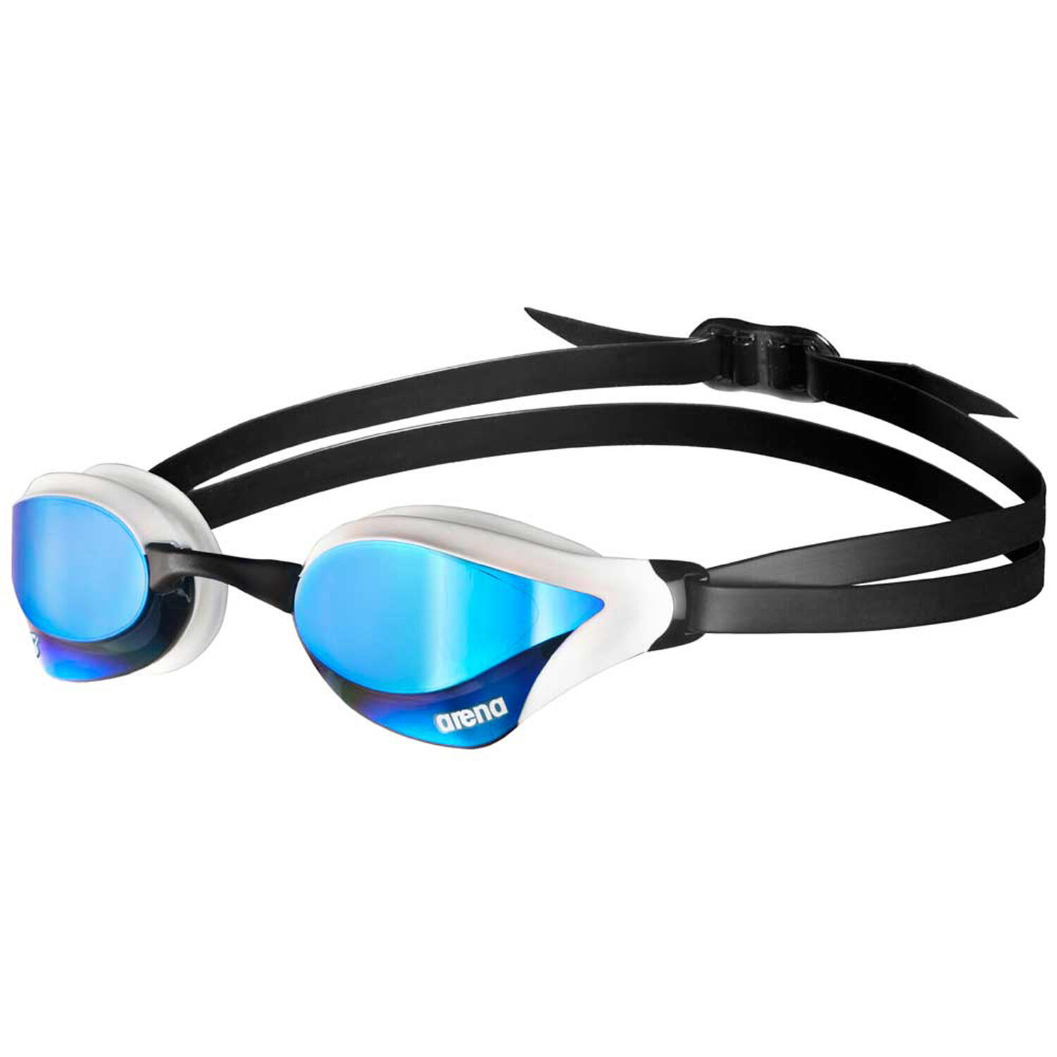 arena Unisex Goggles Cobra Core Swipe Mirror Blue-wHITE 1/4