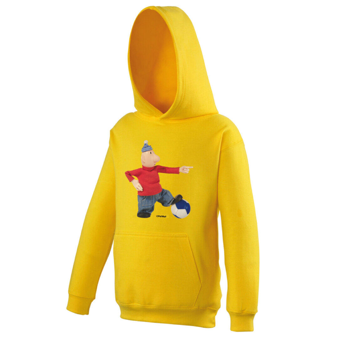 Hooded sweater Buurman & Buurman Voetbal Geel 2/2