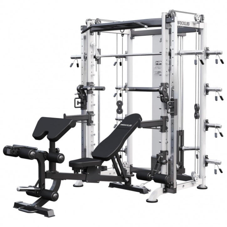 MAXXUS Multipress PRO - Krachtstation - Smith Machine - Met Fitnessbank en