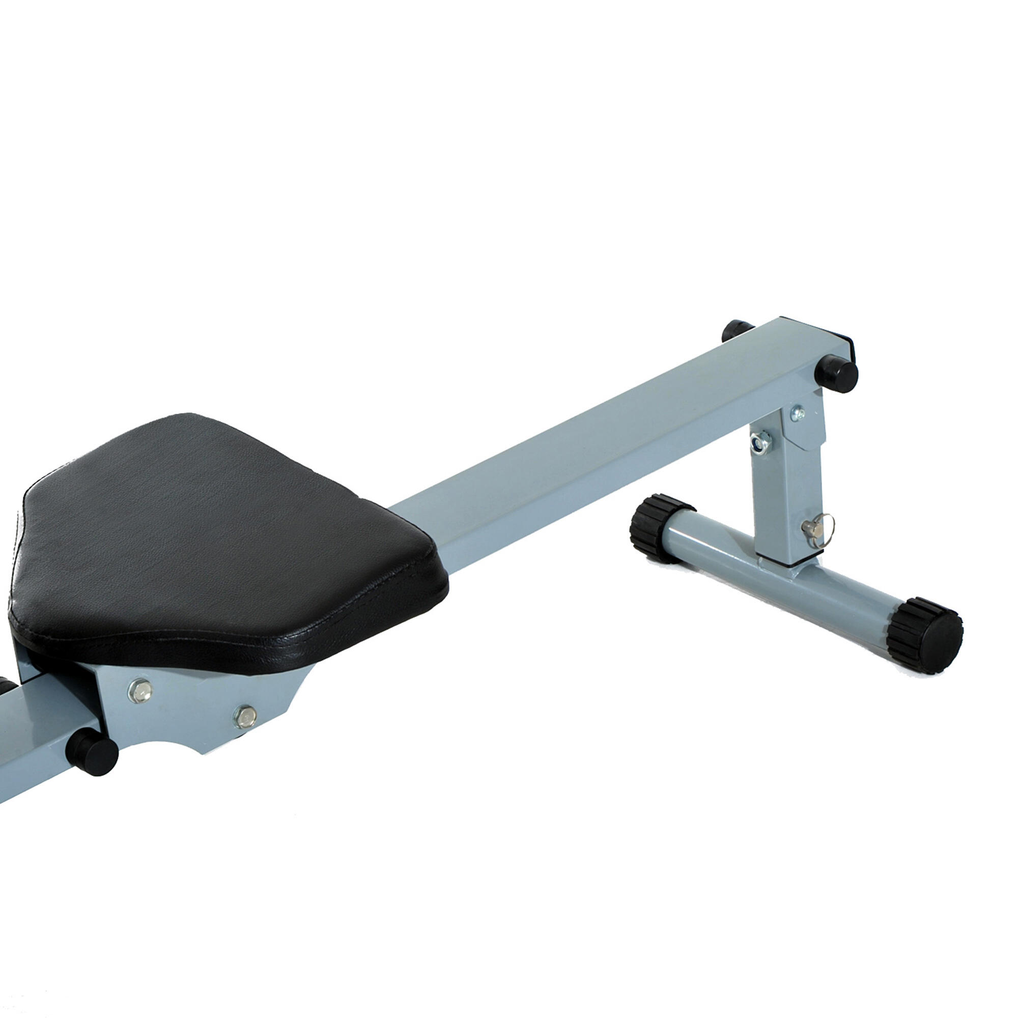 Máquina de Remo 130x47,5x67cm Cinzento HOMCOM 4/7