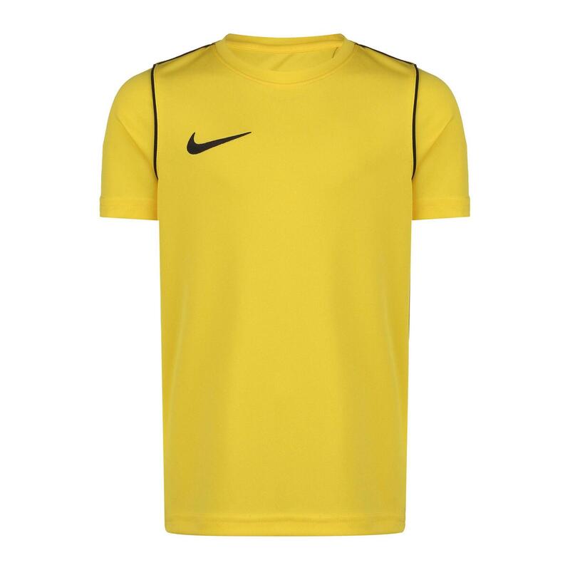 T-shirt tecnica bambino nike giallo