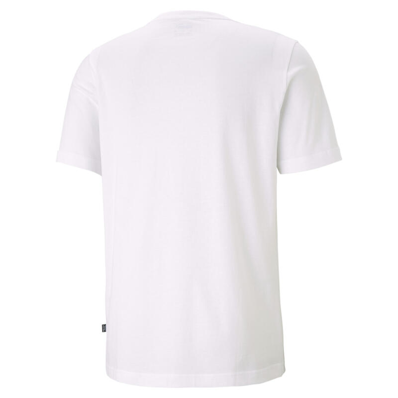 Essentials Small Logo Tee Férfiak PUMA White