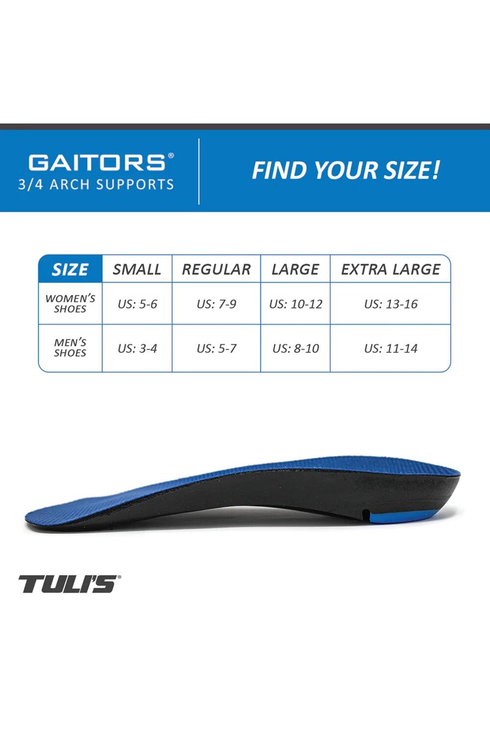 Gators 3/4 Arch Support 3/3