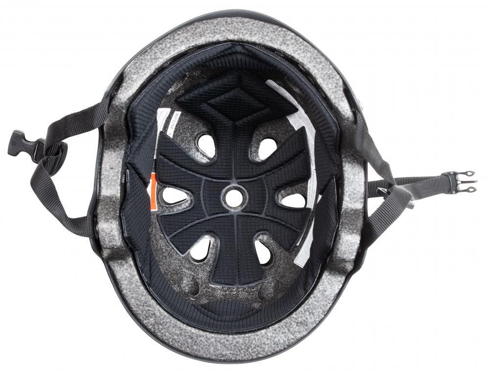 187KP Certified Skate/BMX Helmet - Matte Black 4/4
