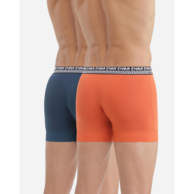 Lot de 2 Boxers Homme 3D Flex Stay and Fit