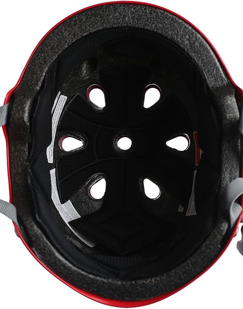 187KP Certified Skate/BMX Helmet - Red 5/5