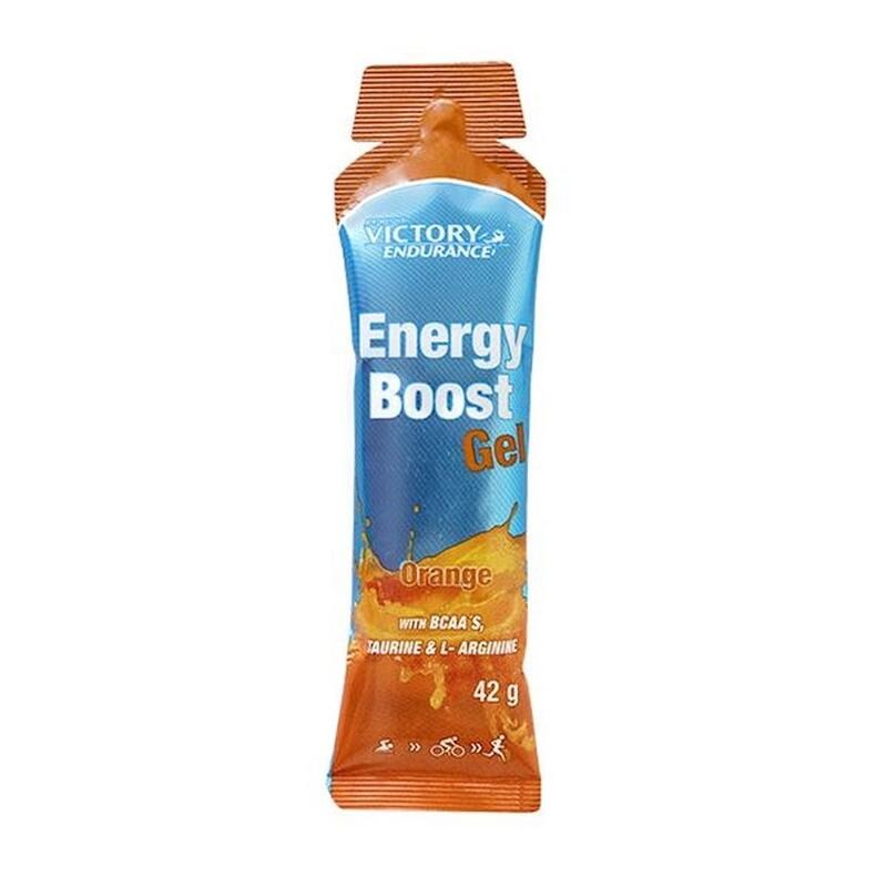 Gels énergétiques - Energy Boost Gel + Caffeine - Cola Boite de 24