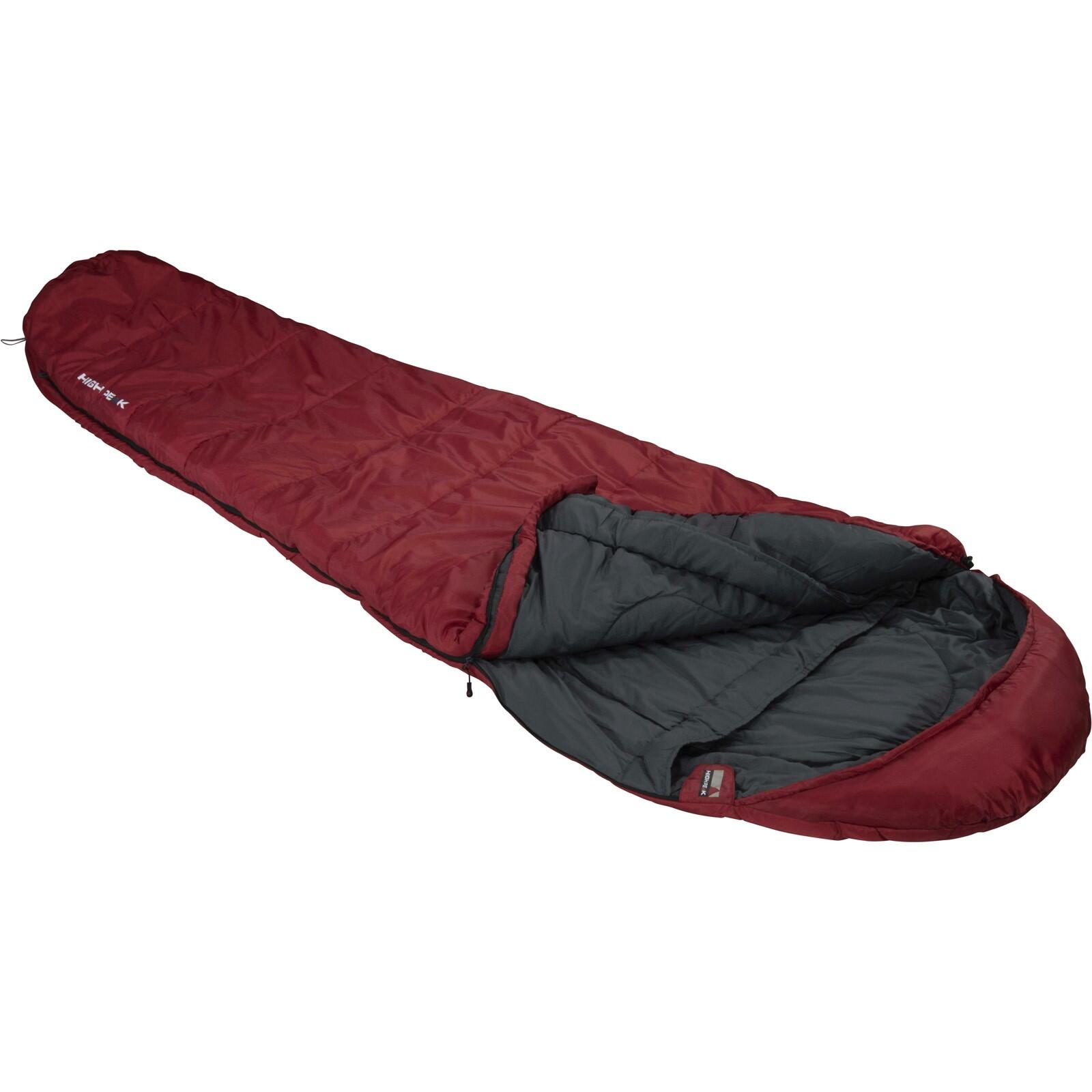 High Peak TR 400 mummy sleeping bag, 3 seasons (spring/summer/autumn) 3/7