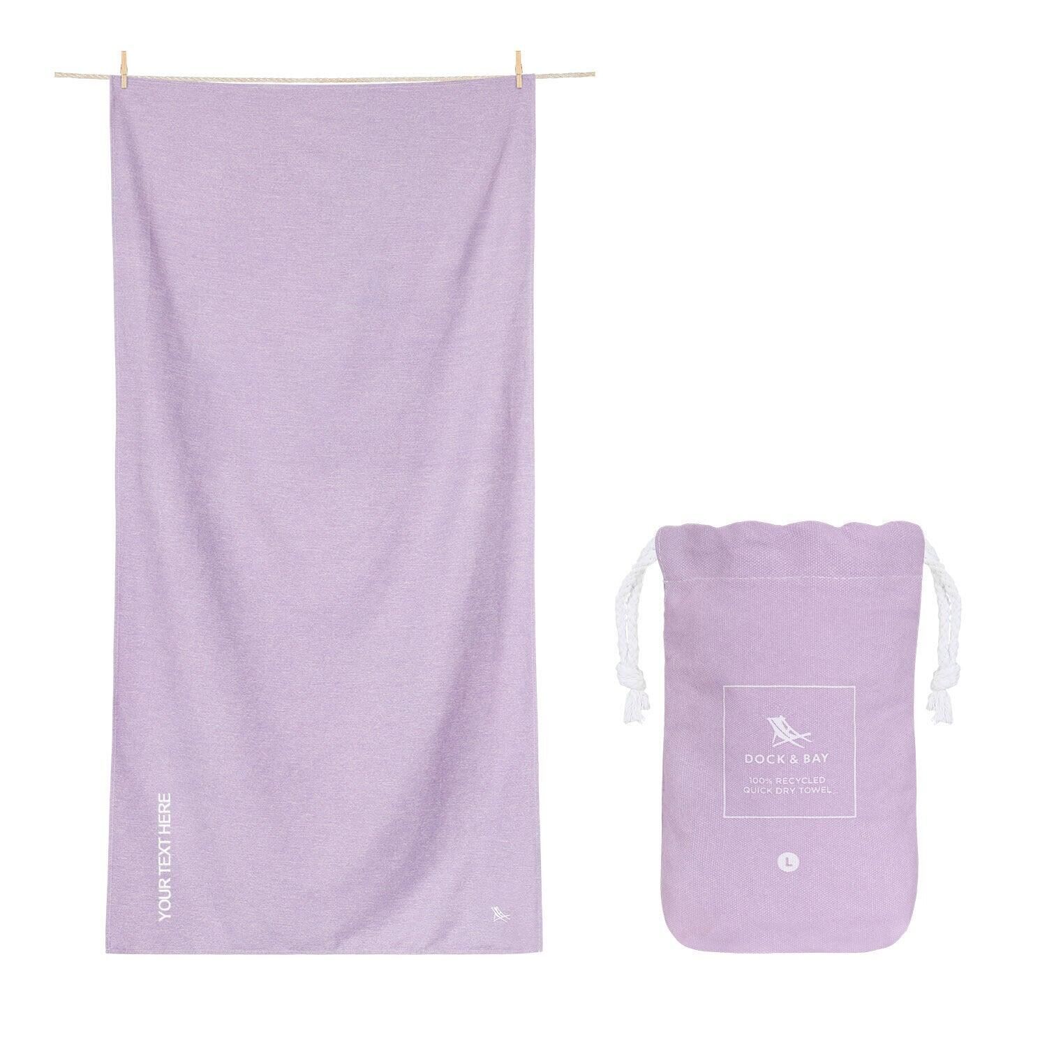 DOCK & BAY Quick Dry Towels - Meadow Lilac