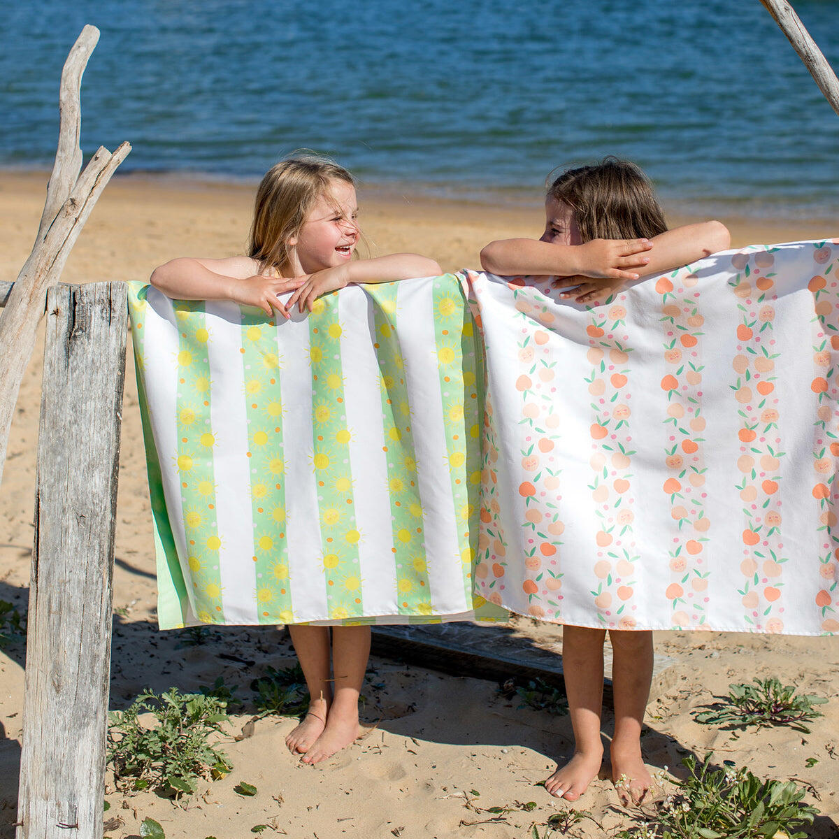 Kids Beach Towels - Cool Camo 5/8