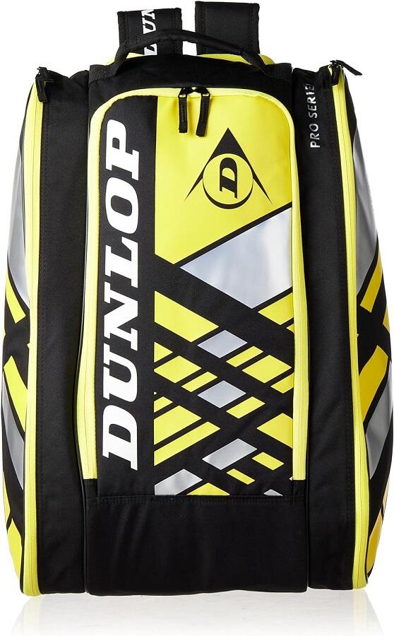 Dunlop Paletero Pro Padel Racket Bag - Black/Yellow 3/3