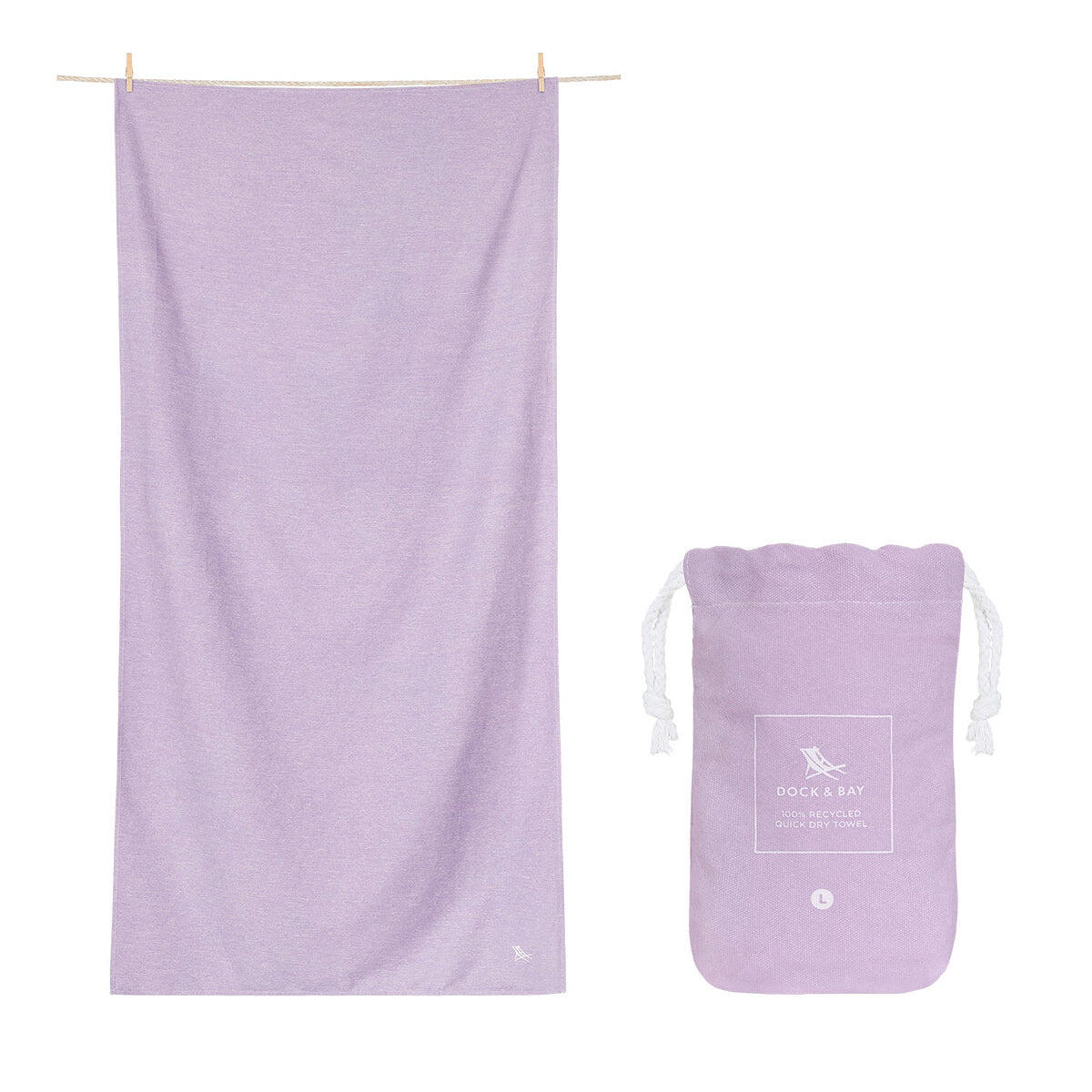 Quick Dry Towels - Meadow Lilac 6/7